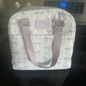 Fit + Fresh Purple Bow Lunch Bag